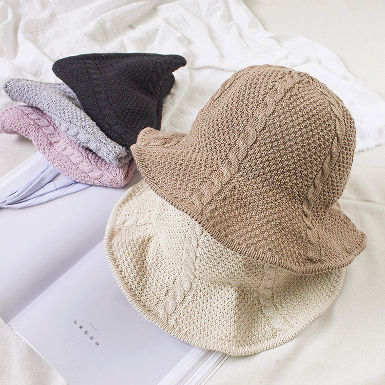 2019日韩气质白领款女士夏遮阳出游休闲盆帽韩版潮蝴蝶结渔夫盆帽