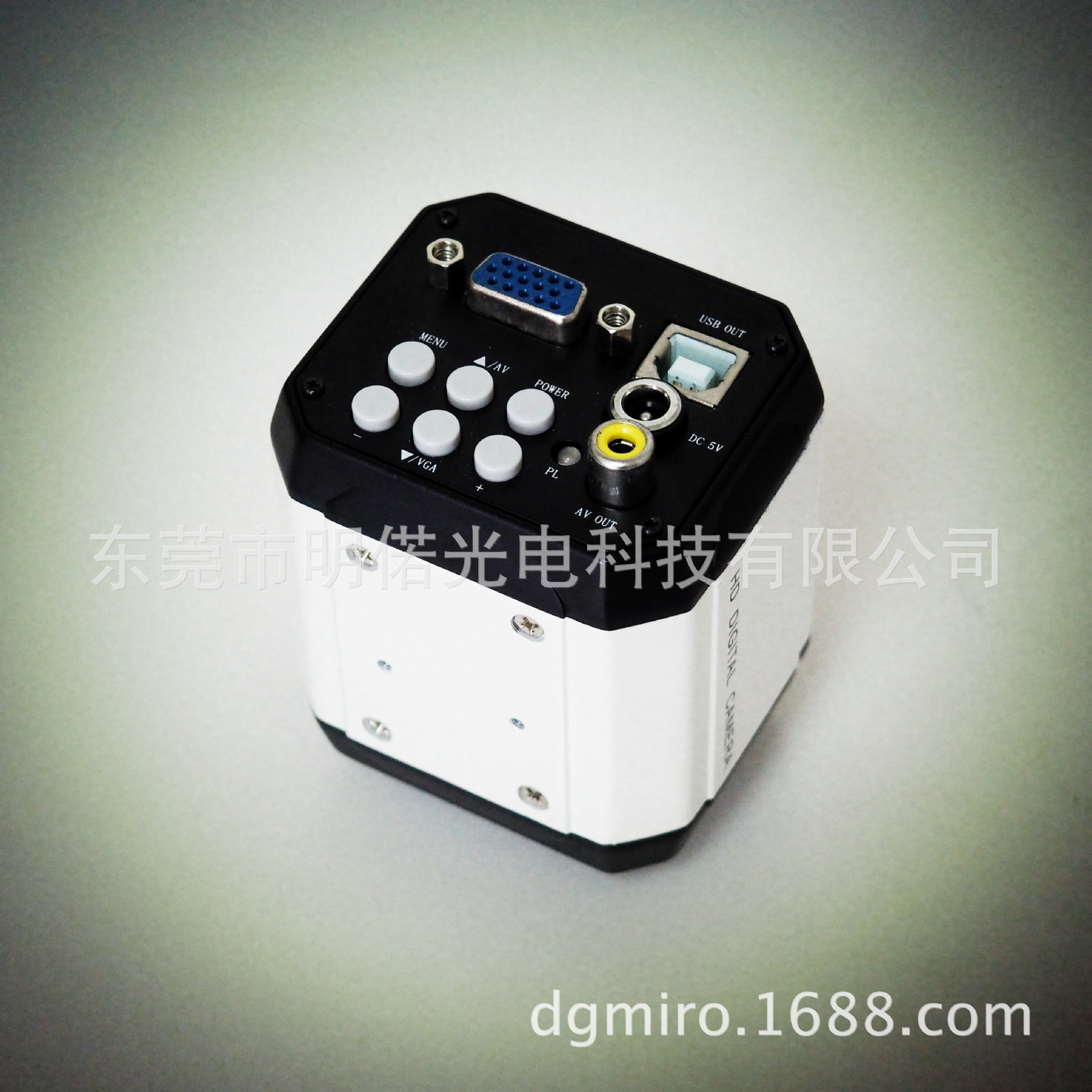 三输出工业相机 200万像素USB/VGA双接口工业相机