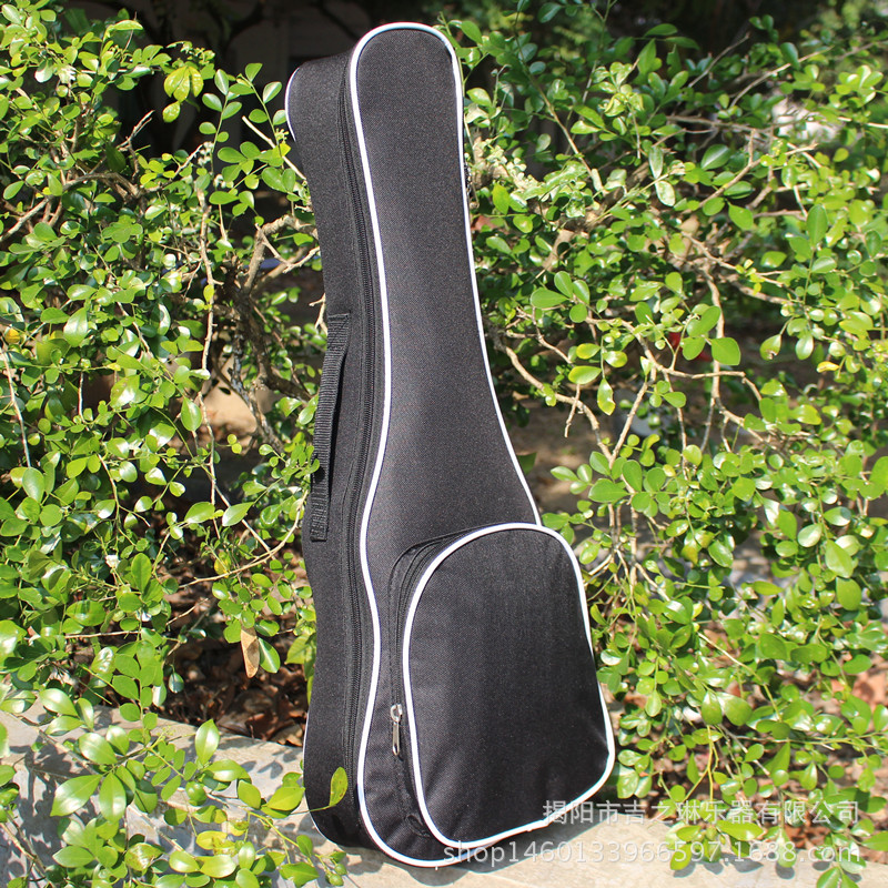 21/23/26 inch ukulele Little Guitar Cotton knapsack guitar black Ukulele With cotton