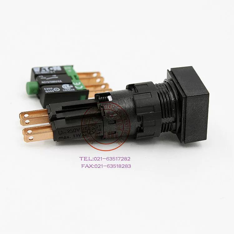 Эйтон Эйтон маленькая лампа кнопка Q18LT-WS/WB/10 напряжение 24V IEC60947 размер 18×18
