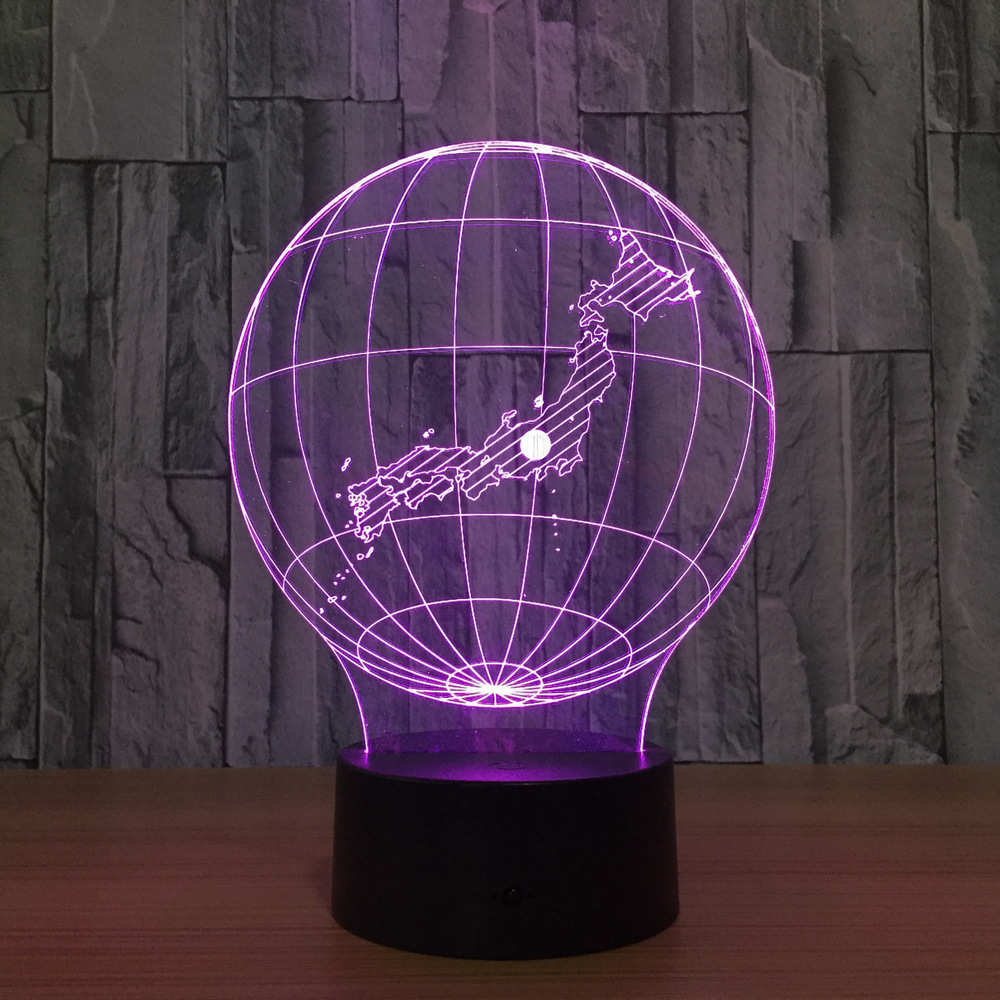 创意节能 智能家居LED灯 触摸USB充电