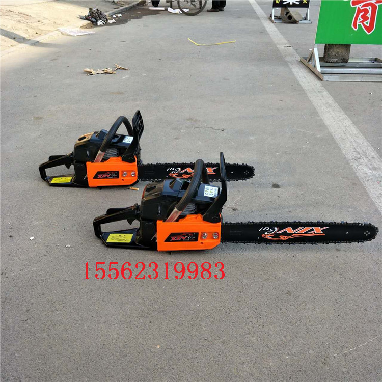 轻便家用木工油锯批发 大功率手提油锯图片