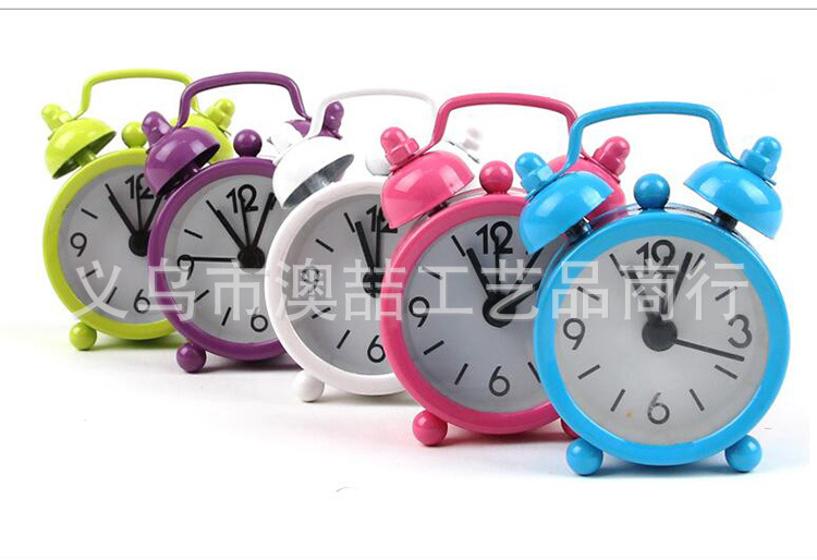 金属迷你小闹钟