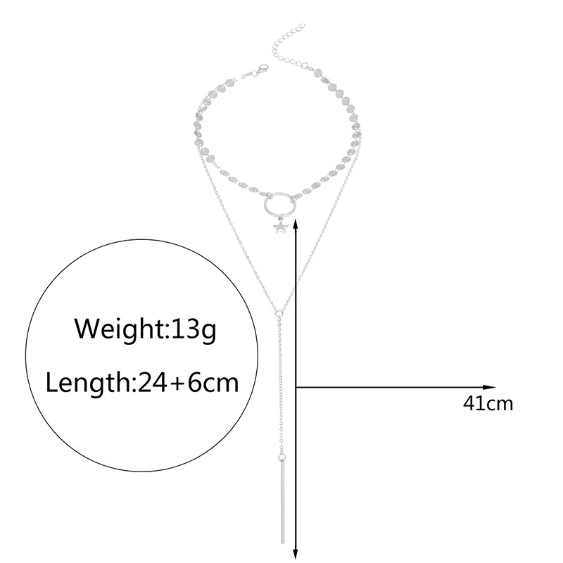 other copper other necklace (Silver)NHYT0323-Silver