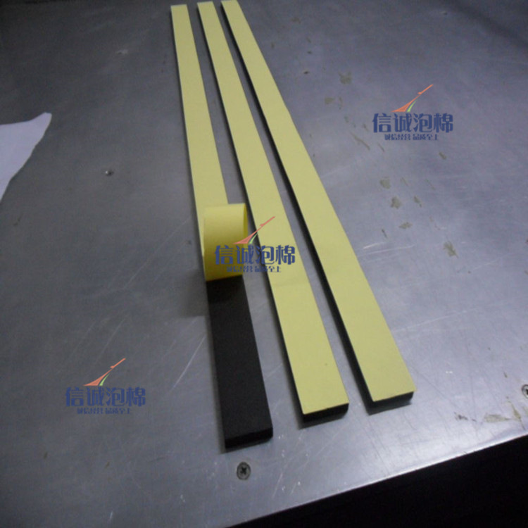 单面自粘EVA泡棉胶条 加硬缓冲EVA泡沫垫 60度EVA填缝泡棉条