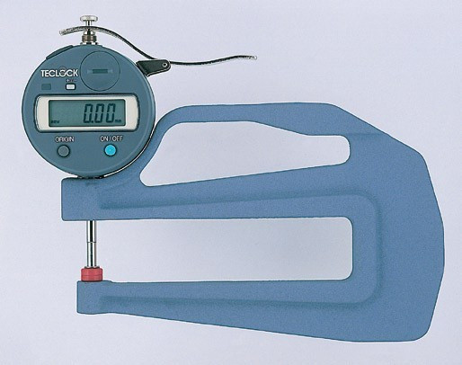 日本TECLOCK得乐数显厚薄表SMD-550S厚度计测厚规