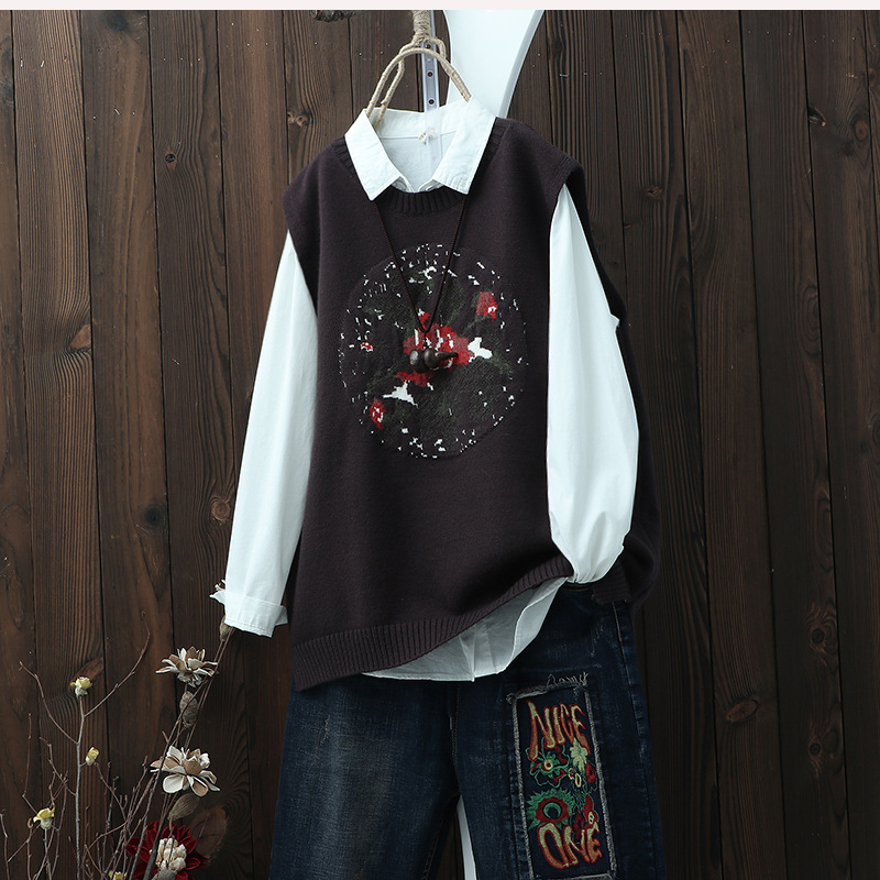 Gilet femme en Fil de base - Ref 3318093 Image 6