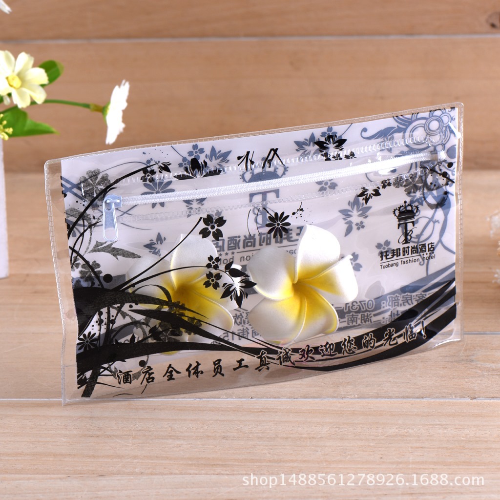 厂家啶做pvc塑料自封广告宣传塑料袋拉链包装袋可印刷批发