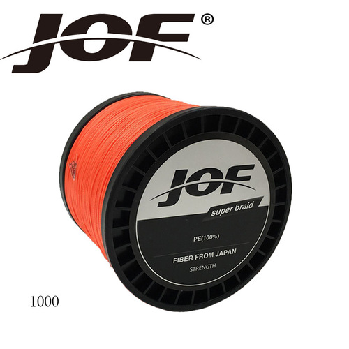 JOF Xinli fishing gear 8 braid PE strong horse fishing line 1000 meters anti-biting line fishing line fishing line wholesale cross-border