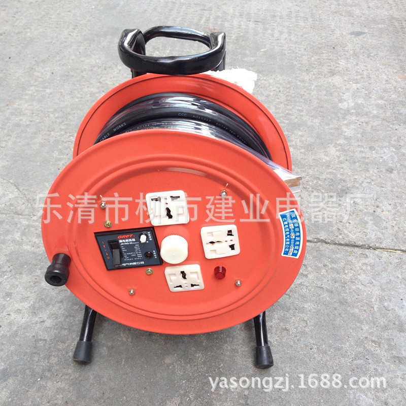 LBD(YDX)-3*1.5 移动线缆盘10A 220V 便携式拖线 卷线盘 收线托盘