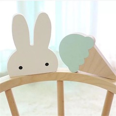 INS Nordic-style creative children's room wooden hooks home children's room wall decoration direct supply from abroad