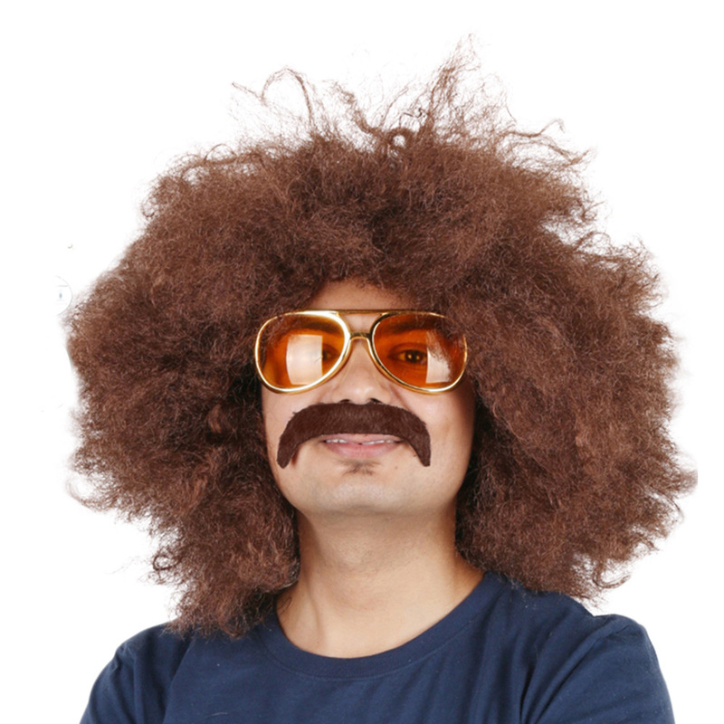 Factory wholesale holiday explosive head wig unisex wig European and American wig holiday special