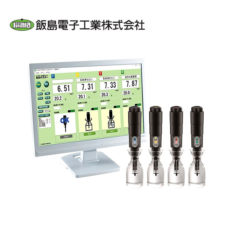 日本饭岛电子IIJIMA溶解氧测定仪B-100BT溶液氧气含量浓度检测仪