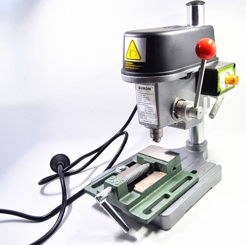 修表工具 台钻 金属钻孔 多个钻咀尺寸 钟表维修 表带死节钻孔