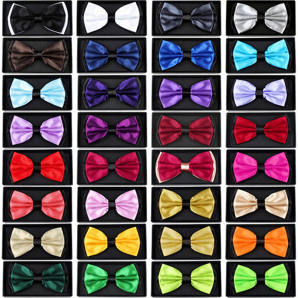 two-color fashionable bow tie English style with bow