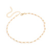 Fashionable accessory, necklace handmade from pearl, European style, simple and elegant design