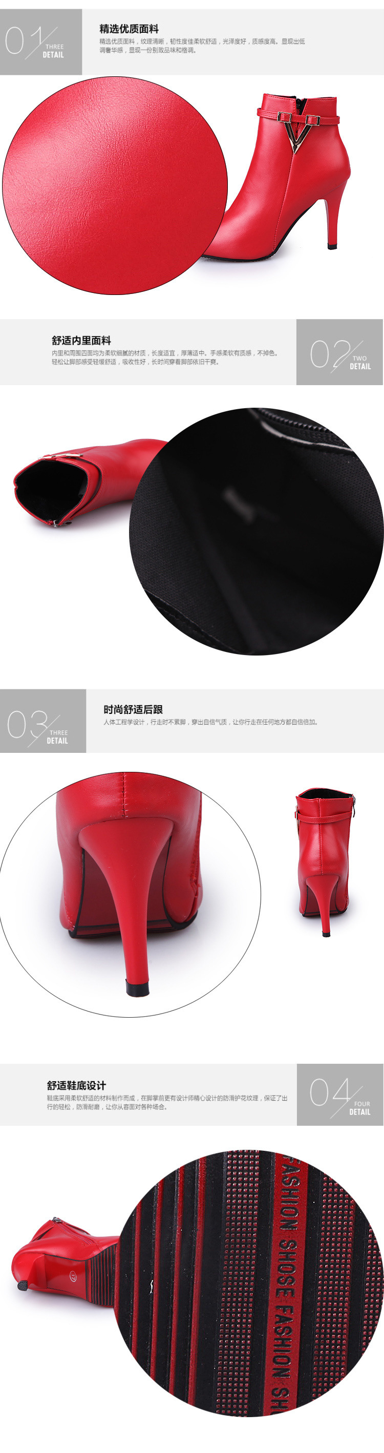 Bottes femme HALINFER  HAN LINGFEI en PU artificiel - Ref 3355220 Image 9