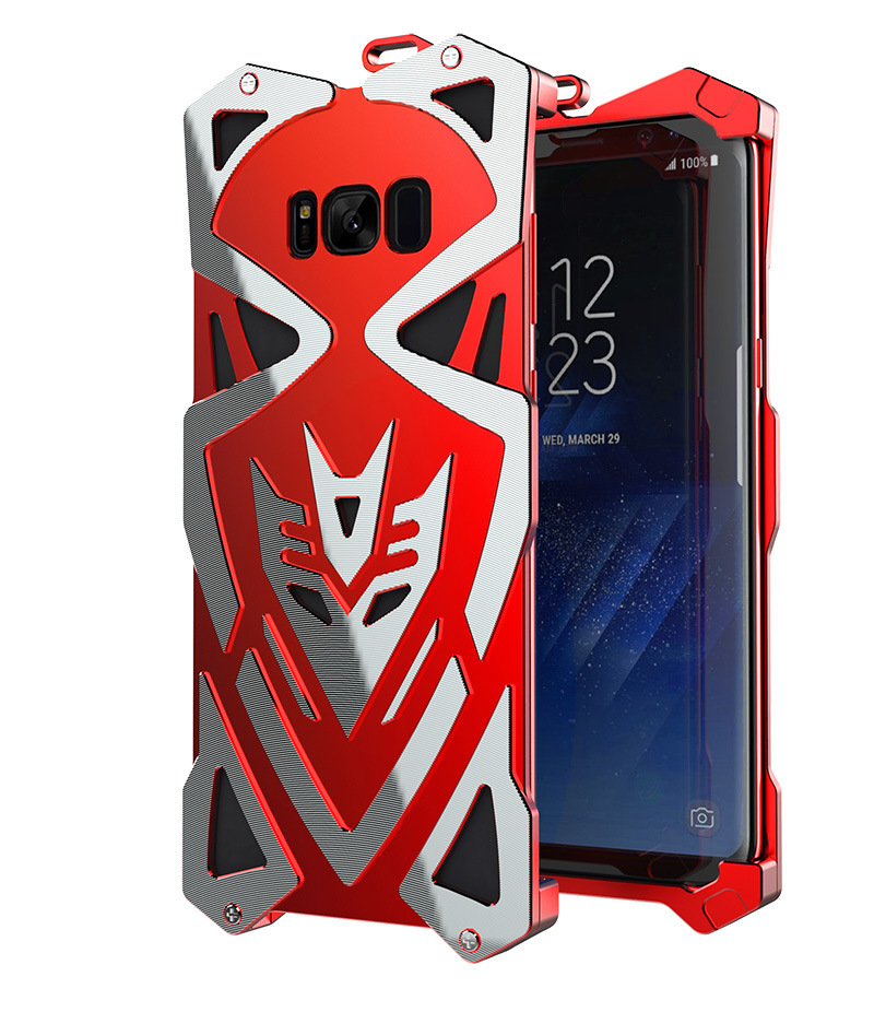 SIMON THOR Ⅱ Aviation Aluminum Alloy Shockproof Armor Metal Case Cover for Samsung Galaxy S8 Plus & S8