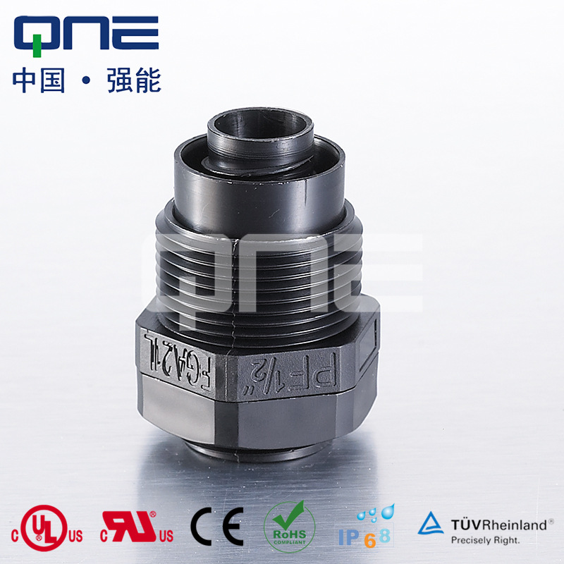 【QNE强能】1-1/4管''PF1-1/4-AD42.5尼龙金属软管接头