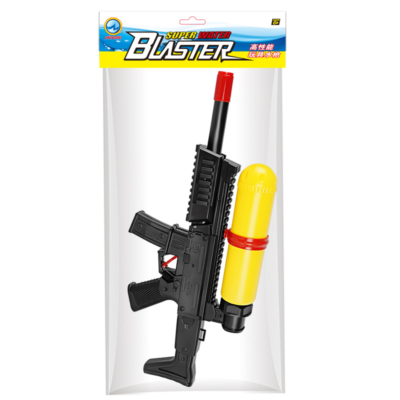 Pistola de agua de juguete para niños bomba de aire pistola de agua pistola de presión de aire AK47 negro simulación pistola de agua Zhengmei 7053 ventas directas de la fábrica