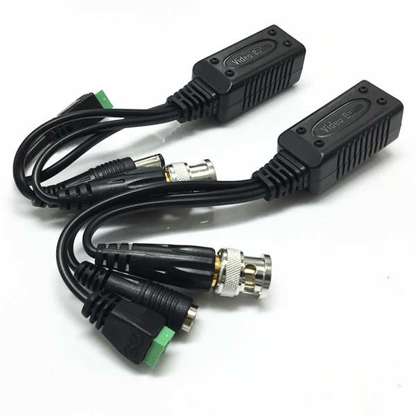 HD AHDTVI CVI 双绞线传输器 电源视频音频 三合一 高清传输器5MP