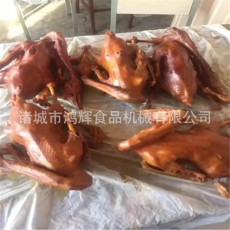 鸡肉怎么熏猪头肉烟熏炉商用家用都合适猪肉猪蹄熏制机304不锈钢