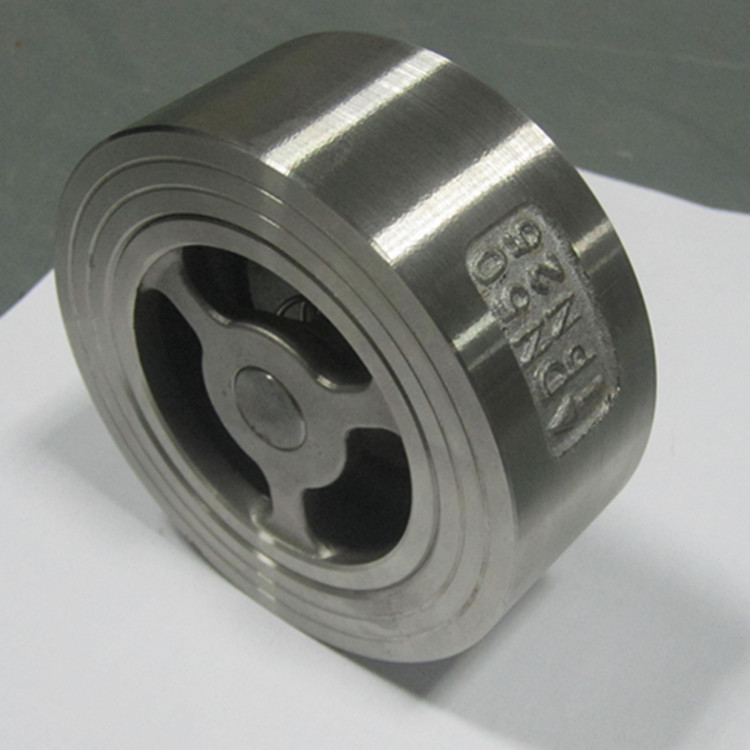 201/304不锈钢阀门H71W-16P/25P对夹式H71止回阀单向阀逆止阀