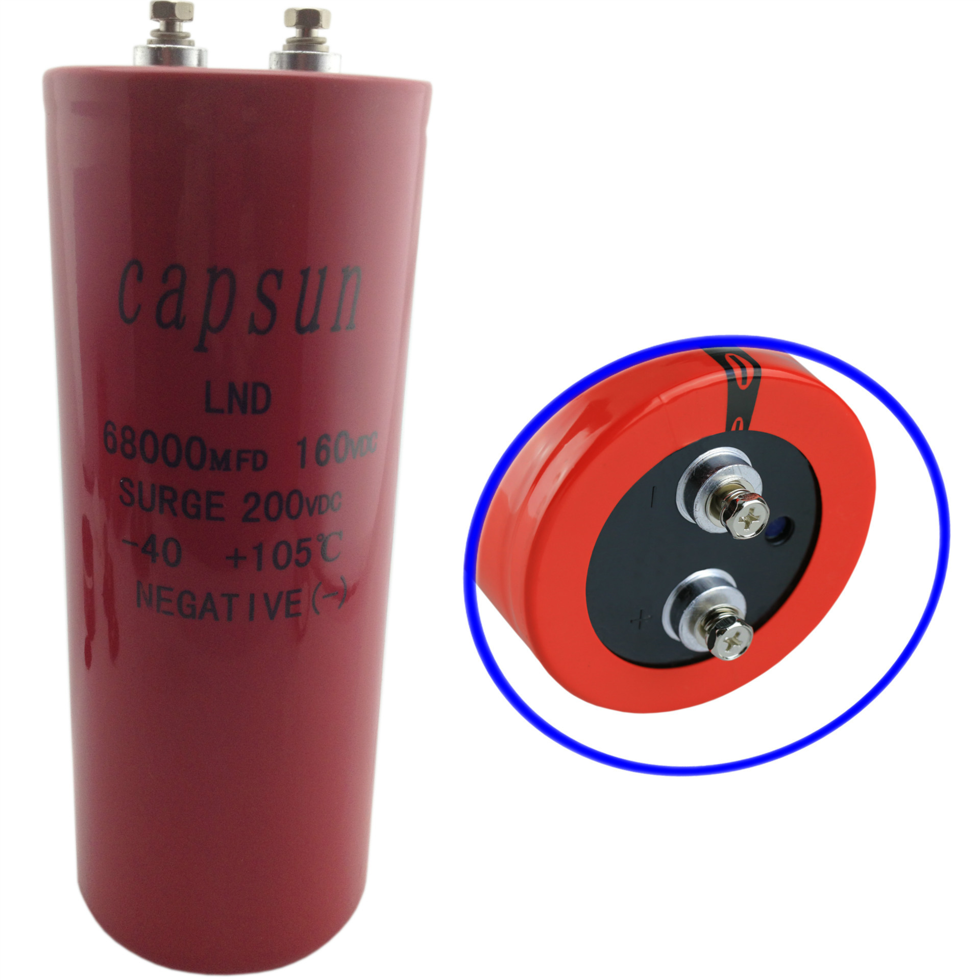 青佺原厂69000UF160V 零下55度超低温铝电解内部电解液不结冰