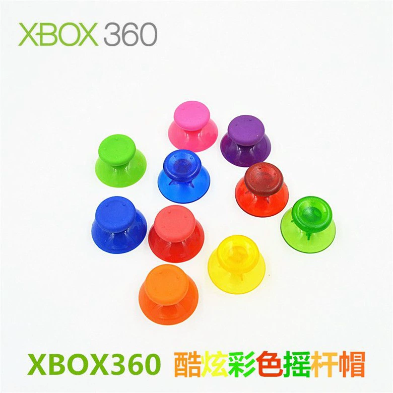 Оптовая продажа нового контроллера Xbox360 цветной джойстик, головка 3D джойстик, 360 контроллер, грибная головка