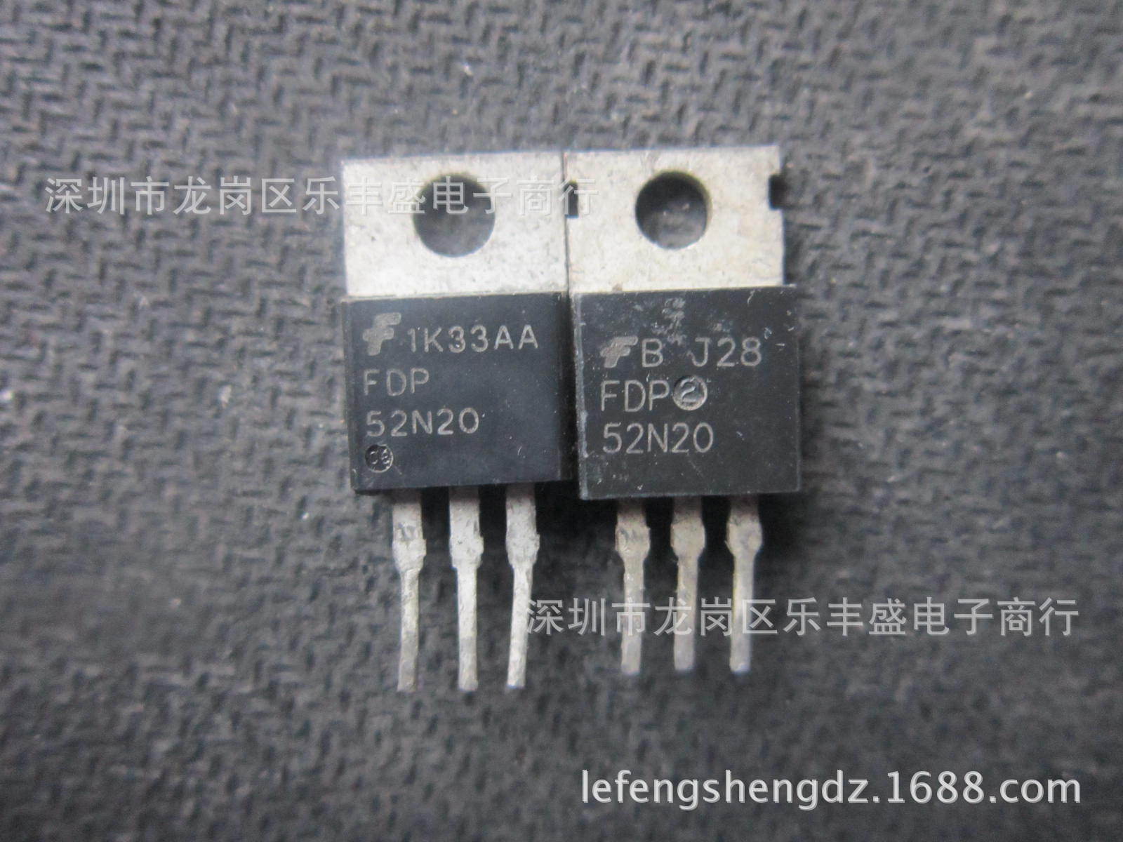 FDP52N20 拆机飞兆 TO-220 N通道 功率MOS 52A 200V