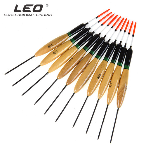 27818 LEO/LEO [Paulownia Float 10 Pack] Russian Wooden Buoy Fish Float Wholesale