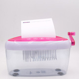 A4 Ручная рука бумажная машина Творческая личность, модная офисная принадлежность 229BS Ручная машина мини -шредер