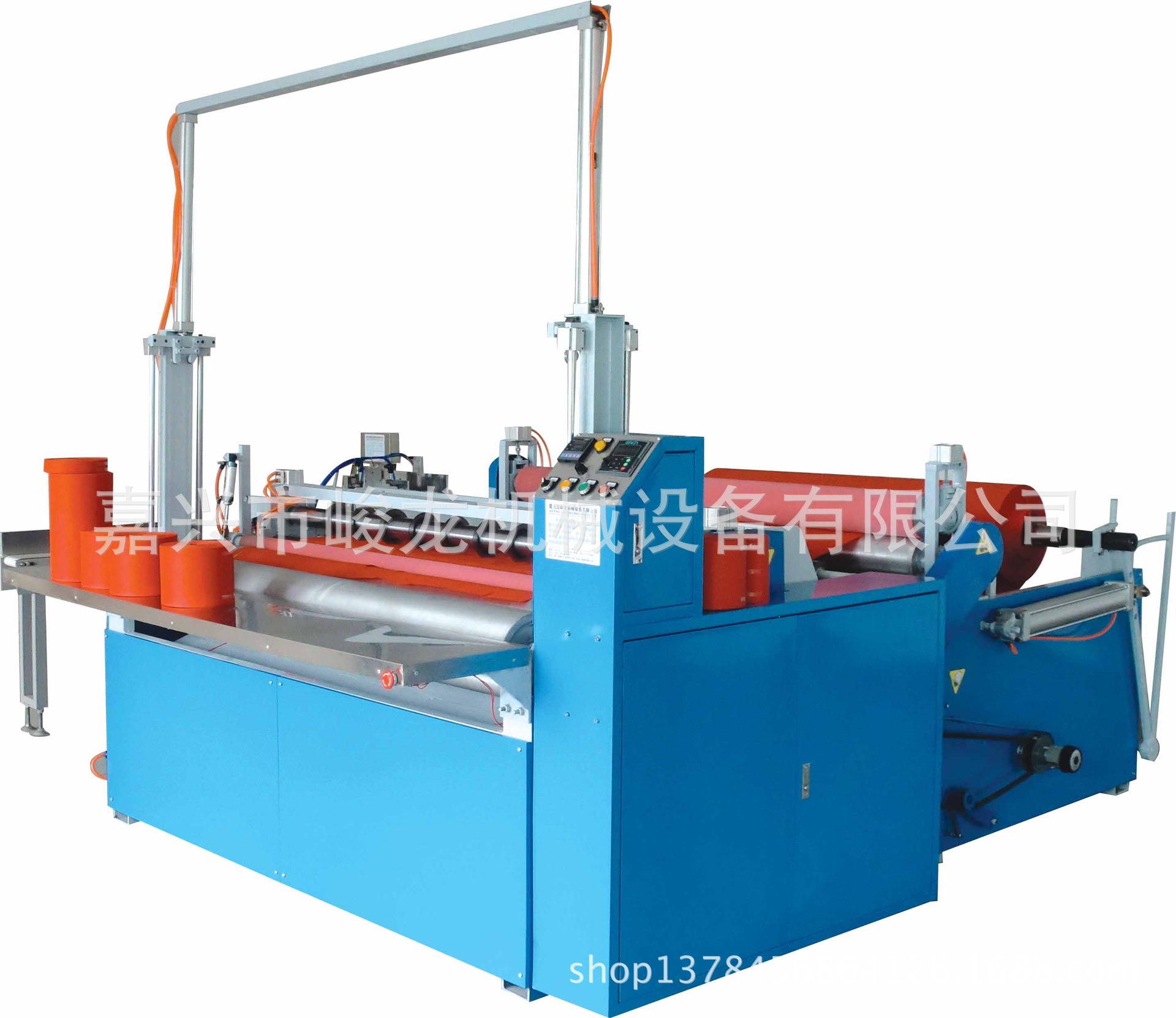 全自动打线分切复卷机，无纺布分切复卷机，牛皮纸分切复卷机设备