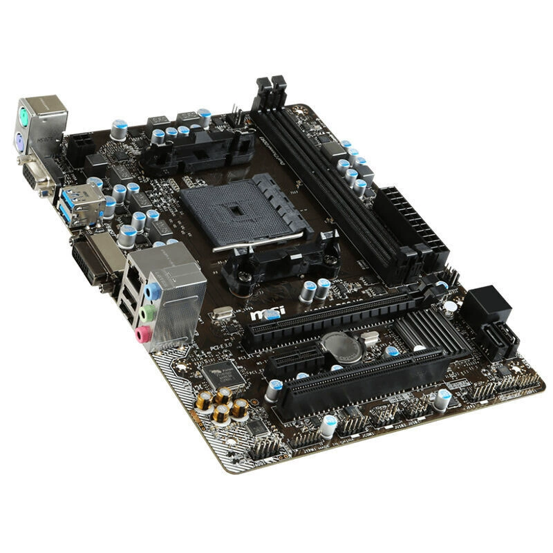 Материнская плата M-SI/Micro-Star A68HM NANO FM2/FM2+ A68 с полной твердой подложкой поддерживает 870K 7650K