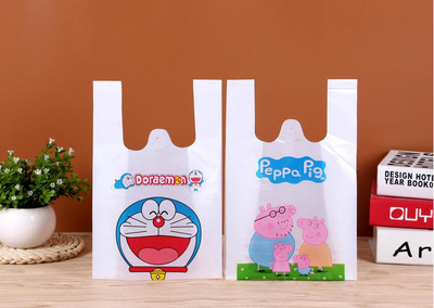 Bag Custom made bag Vest pocket Shopping bag plastic bag Fruit Bag Take doggie bag Advertising bags