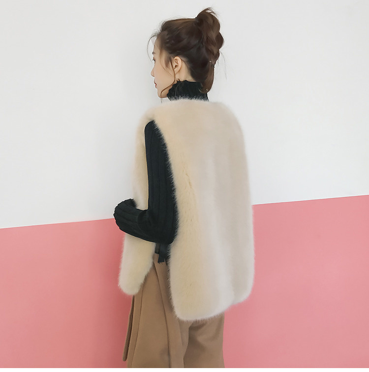 Gilet femme en Imitation laine - Ref 3318274 Image 16