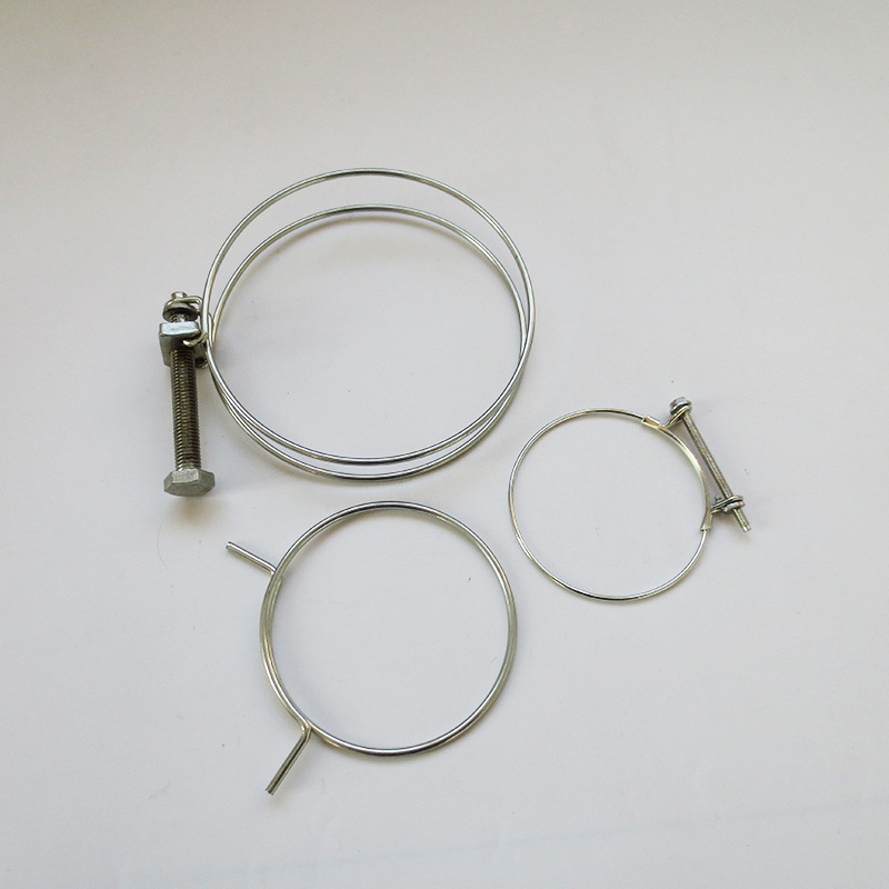 钢丝卡箍 喉箍 弹性环箍 单钢丝卡箍