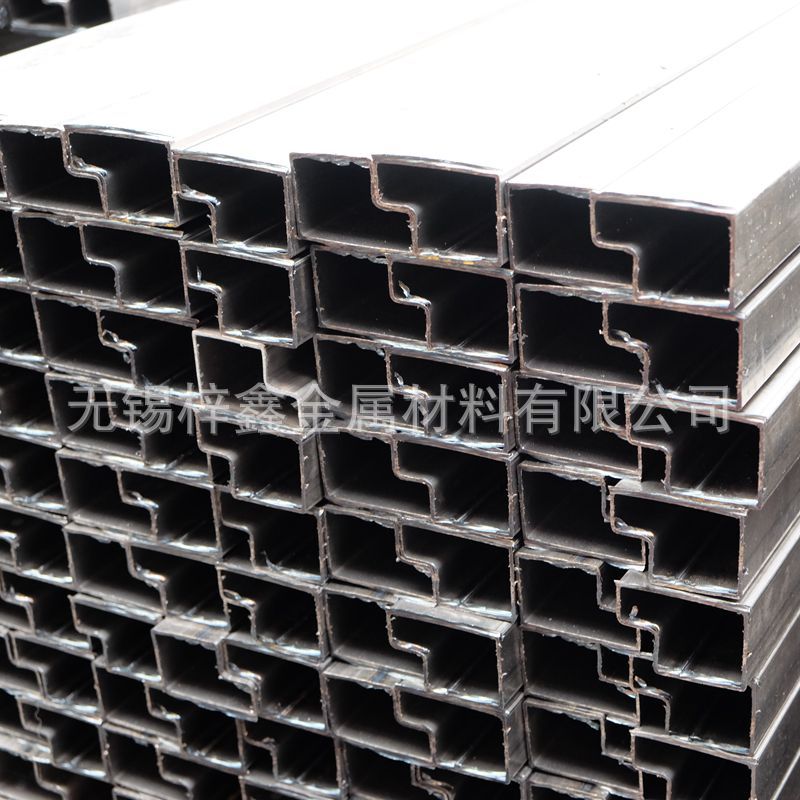 P型管4060台阶18高度定制款6寸管横梁厂家直销冷拔异 型 管