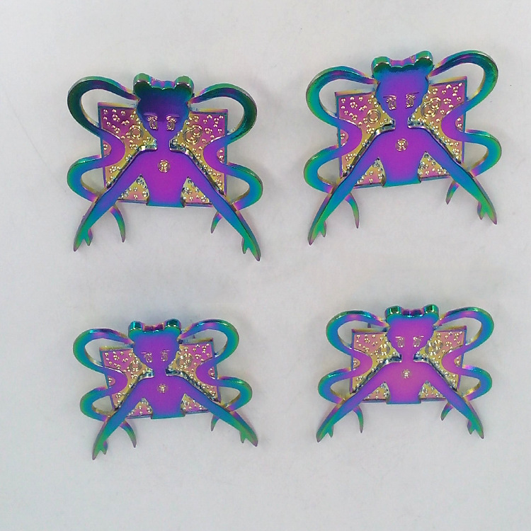 彩色真空电镀不锈钢真空镀七彩色PVD真空镀膜加工厂IP镀彩色加工