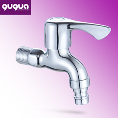 Copper washing machine faucet, flat mouth faucet, six-point washing machine faucet, mop pool single cold water nozzle wholesale