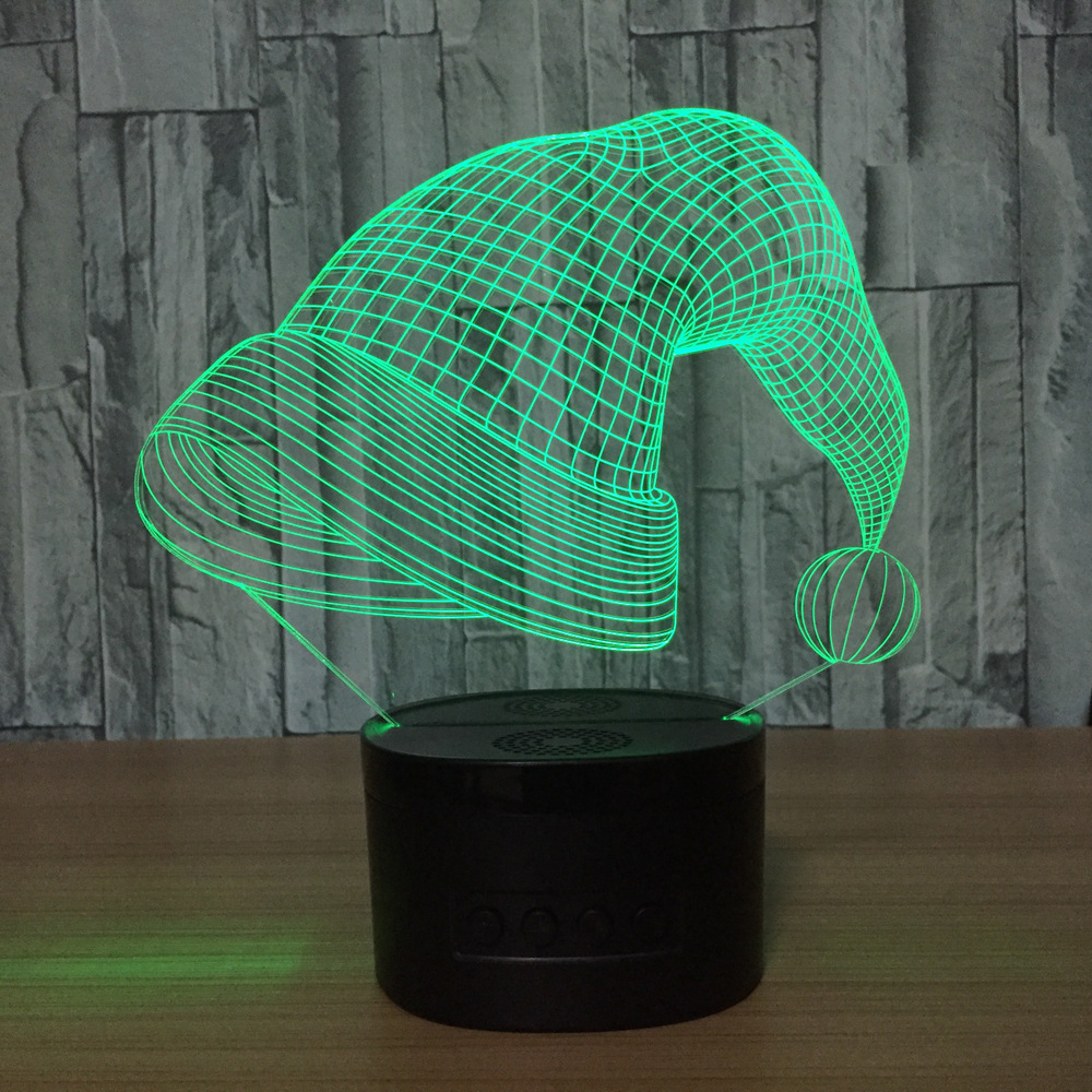 3D灯 七彩触控LED视觉灯 气氛礼品台灯