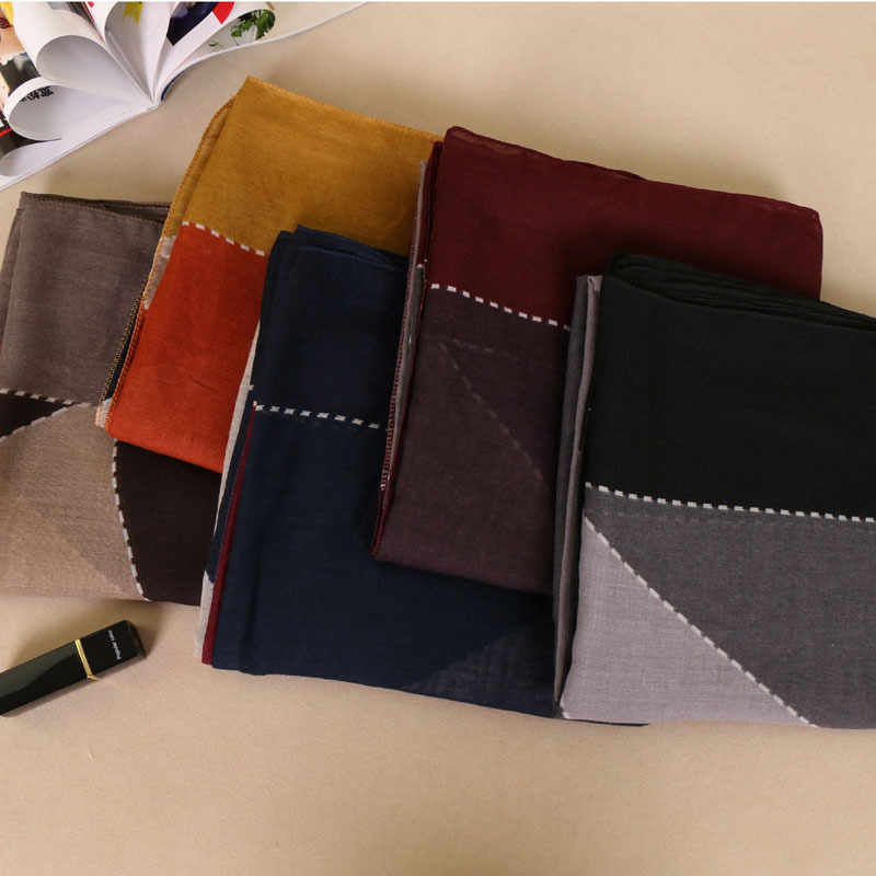 效果图 (1) 加密巴厘纱包头长巾