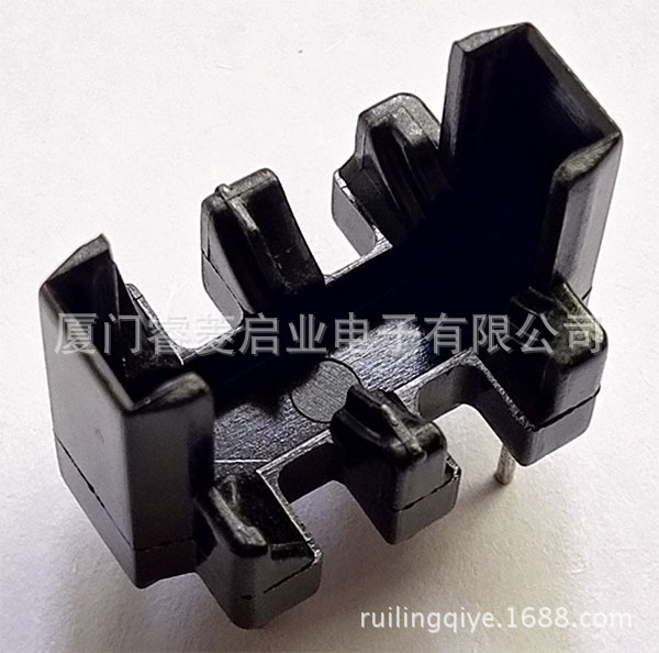 ET20 立式 2+2 针距10.0 排距13.0 高17.5 (注塑变压器骨架厂家)