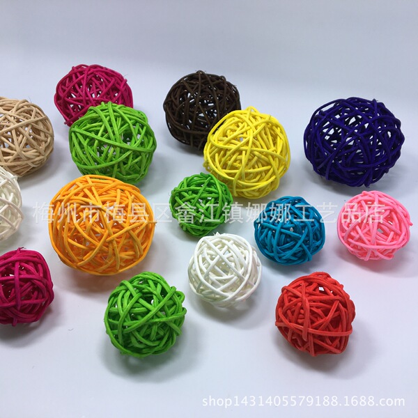 4cm/centimeter of vine ball aromatherapy with rattan ball color vine…