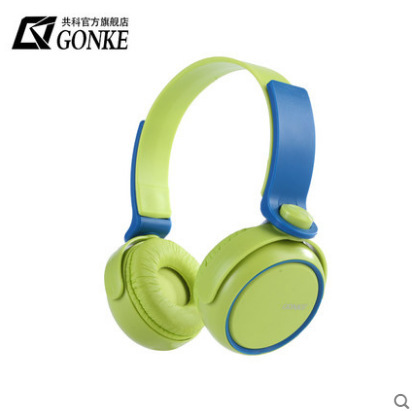 Gkt30 Flat Retractable Rotating Head-Mounted Headphones Customized Cartoon Pattern Complex Logo Kidsren's Headphones
