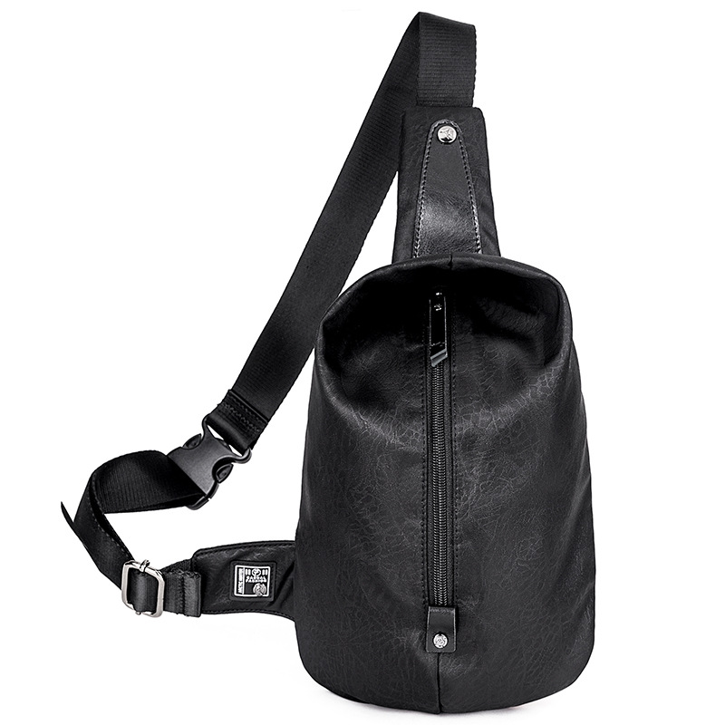 北极猎人批发定做韩版品牌男士双肩包牛津布防水户外胸包一件代发