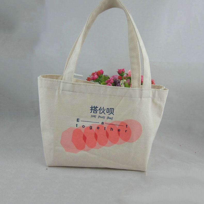 大量批发帆布手提袋便携全棉帆布袋 手提广告购物帆布袋