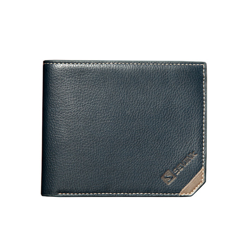 Hengsheng New Men's Wallet Short Length Personality Korean Style Men's Simple Leather Billfold Multi-Card Slot Factory Direct Supply