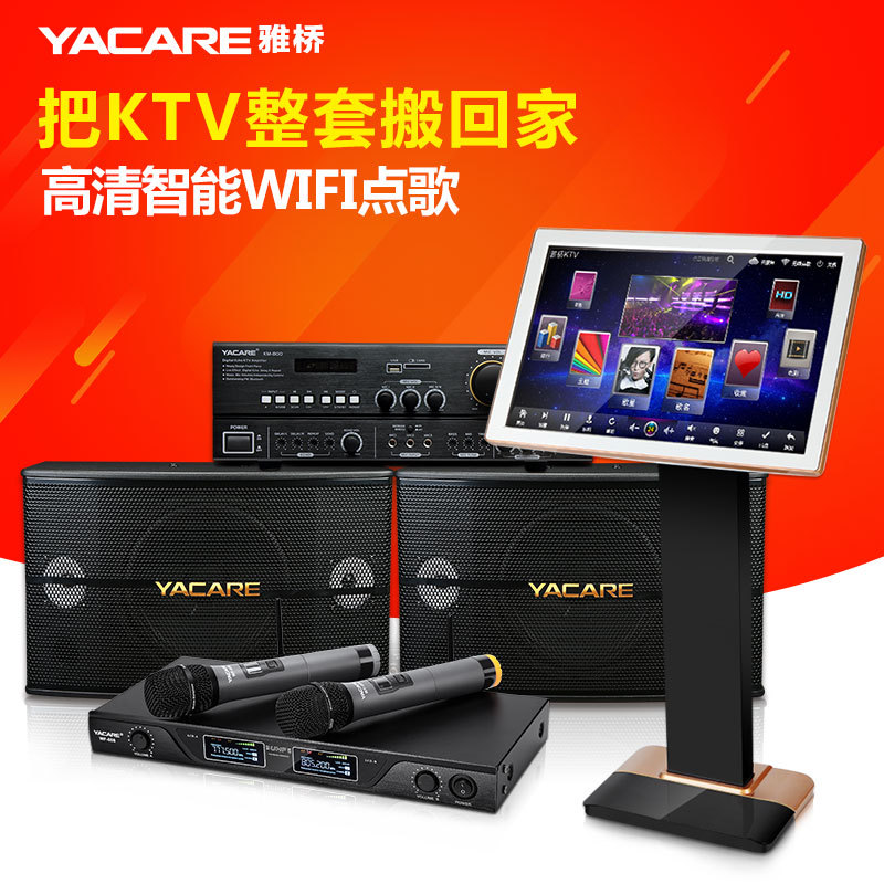 Yacare/ Ya Bridge Y2 major ktv Sound Package family Cara OK Card package Meeting Stage speaker