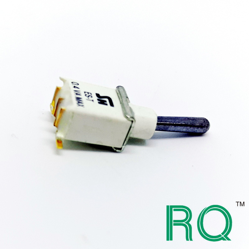 荣千厂家供应小型侧向白色贴片插件防水型钮子摇头开关